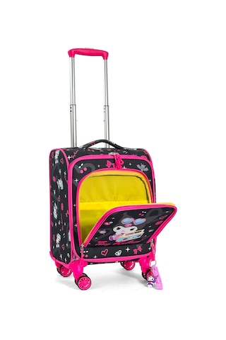 Çocuk Karakterli 4 Tekerlekli Valiz, Eğlenceli Seyahat Arkadaşı - Kulomi Kulomi