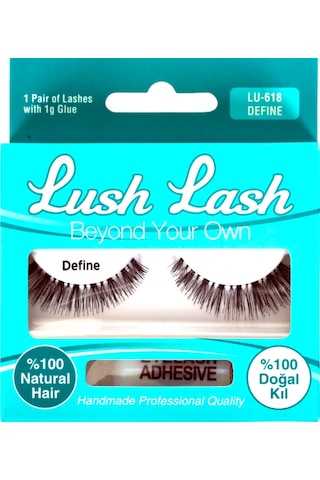 Lush Lash %100 Doğal Kıl Define Takma Kirpik LU-618