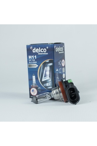 Delco U.s.a H11 Halogen Ampul 24 Volt 70w Pgj19-2 10 Adet