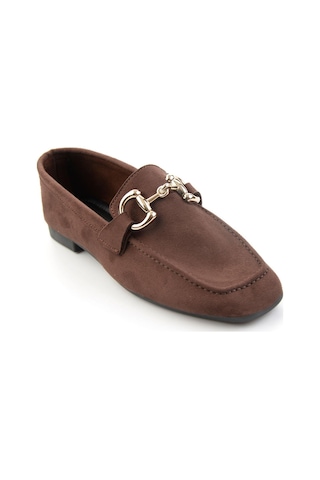 Kahve Kadın Loafer Ayakkabı K01879251572