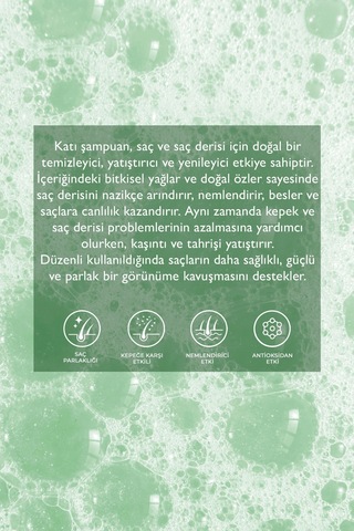 Katı Şampuan Tüm Saç Tipleri