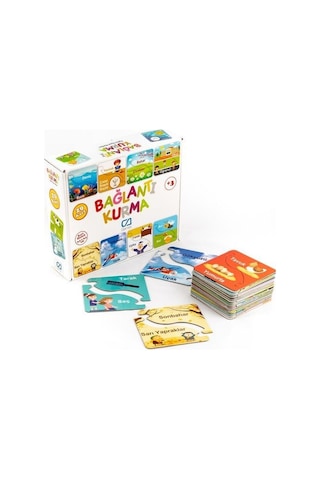Ca Games 5043 Eğitici Kartlar Bağlantı Kurma 29 Parça