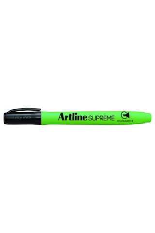 Artline Supreme Fosforlu Kalem - Yeşil