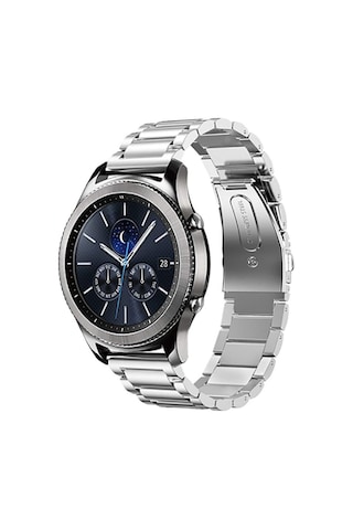 Samsung Galaxy Uyumlu Watch 4 5 6 Pro 40 44 Classic 42 43 46 47 mm Kordon Klipsli Metal Kordon 04