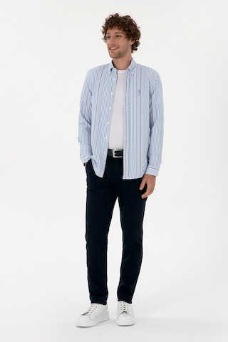 U.s. Polo Assn. Erkek Lacivert Pantolon Kanvas-chino 50316831-vr033 Lacivert