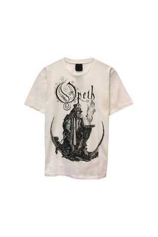 Noıssey Bej Opeth Baskılı Oversize Unisex