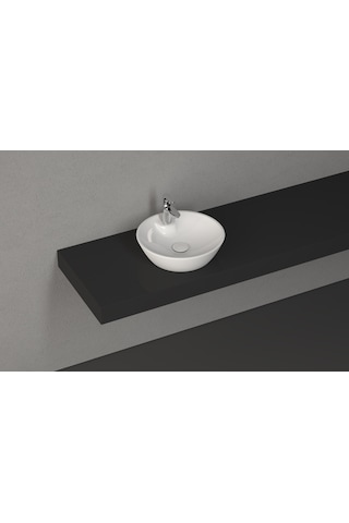 İsvea Sistemay Soft Tezgahüstü Lavabo Çap 45 CM 10Sy65045Sv