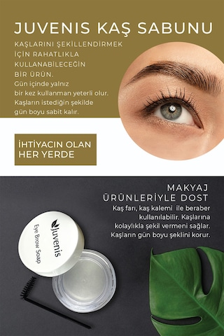 Juvenis Argan Yağlı Besleyici Kaş Sabunu 15 ML