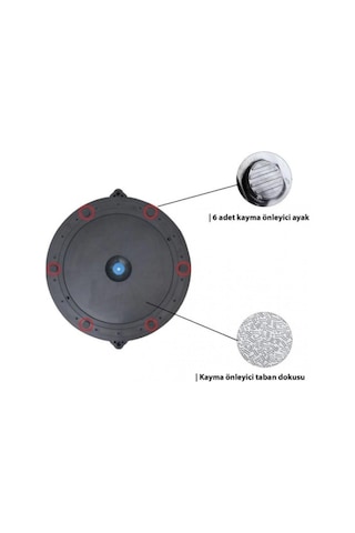 Delta Bosu Ball 62 Cm Çap Pompalı Use Bba391