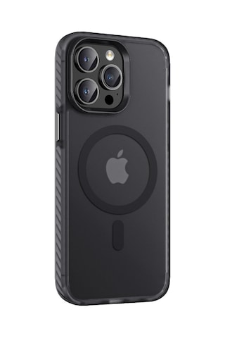Apple Uyumlu iPhone 14 Pro Max Mat Arka Yüzey Wireless Şarj Özellikli Zore Locik Kapak