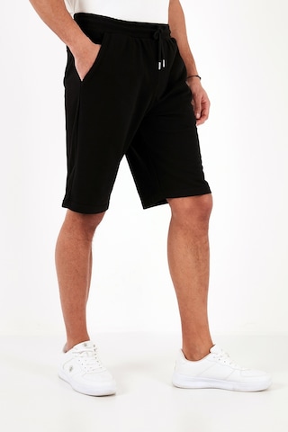 Buratti Pamuklu Belden Bağlamalı Cepli Regular Fit Erkek Short 5908042 Siyah