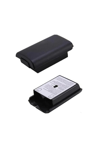 Kontorland Xbox 360 Kablosuz Oyun Kolu Siyah Pil Kapağı