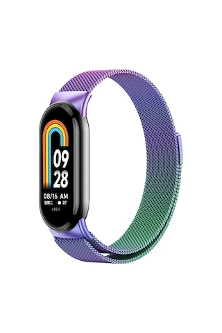Xiaomi Mi Band 8 Kordon Milano Loop Metal Kordon