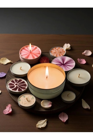 Myhand Soyawax Gold Teneke Eternal Love Esans Kokulu Mum 60 Gr Altın