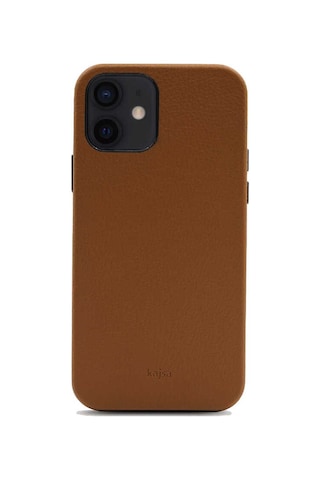 Kajsa Apple Uyumlu iPhone 12 Pro Kılıf Suni Deri Kajsa Litchi Kapak ZORE-216521