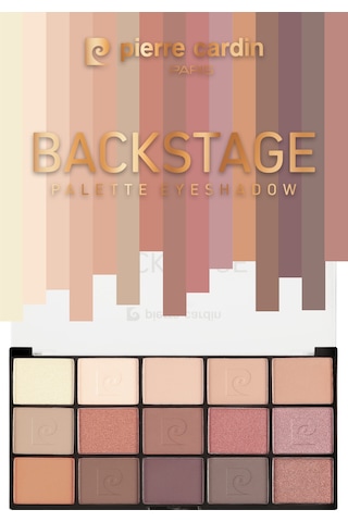Pierre Cardin Backstage Mocca Eyeshadow Palette - Far Paleti 15 Li 001
