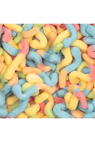 Candy Break Sour Neon Crawlers Solucan Jelibon 113 Gr