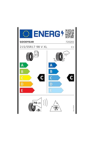 Goodyear 215/55R17 98V XL Wintercommand Kış Lastiği 2025
