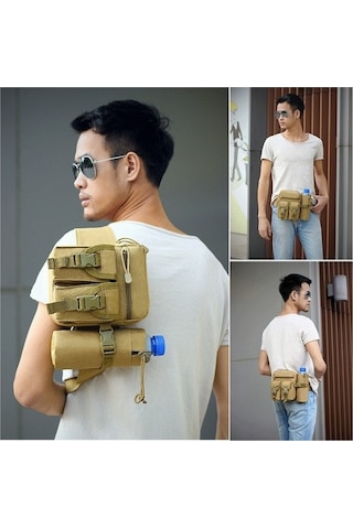 Maoyaya Arion A33 Multi-function Outdoor Belt Bag - Siyah, Küçük Boyutlu Acu