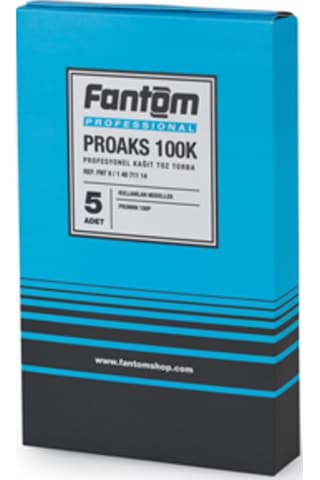 Proaks 100K Profesyonel Kağıt Toz Torba 5'Li Paket