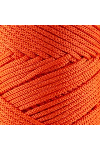 3 Mm - 250 Gr Polyester Makrome Ipi 120 M Polyester Makrome Ip Supla Ip Ve Çanta Ipliği Portakal Diğer