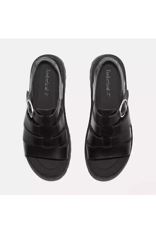 Timberland Kadın Claremont Way Fisherman Siyah Sandalet-4047 Siyah