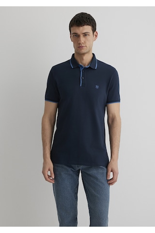 Mavi - Lacivert Polo Tişört 062373-28417 Lacivert