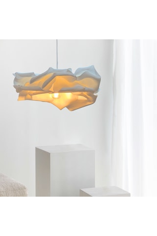 Vehha Tasarım Eva Beyaz Modern Sarkıt Avize Beyaz