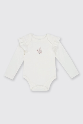 Panço Yenidoğan Uzun Kollu Ekru Body Krem 2421GN03001