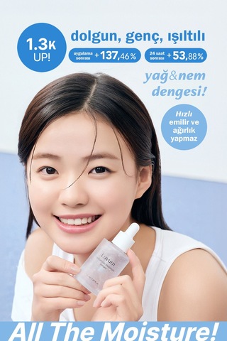 Luvum Bambu Özü ve Bitkisel Hyalüronik Asit İçeren Hipoalerjenik Yoğun Nemlendirici Luvum Bamboo Serum