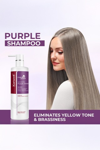 Maca Özlü Blonde Turunculaşma Karşıtı Purple Mor Şampuan 500 Ml - 754549605 Boyalı / Röfleli