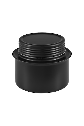 Kangvka Kamp İçin Ultra Hafif Alüminyum Alkol Ocağı - Isı Verimliliği Artırılmış Siyah Mini Füme, Hwl-34b Yükseltilmiş Versiyon Siyah