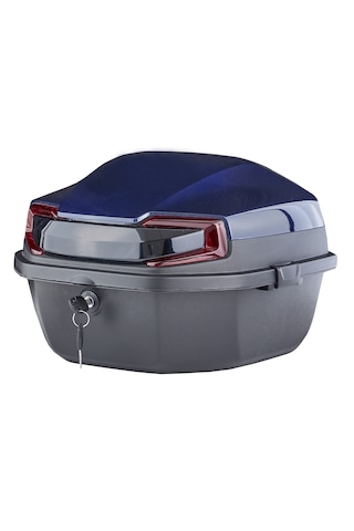 Motosiklet Çantası 33 Litre Metalik Lacivert