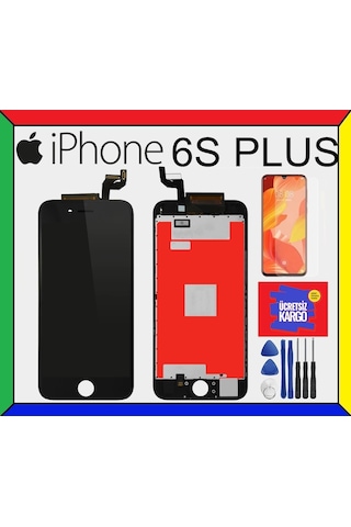 Apple Uyumlu iPhone 6 S Plus Ekran Lcd + Tamir Seti Hediyeli