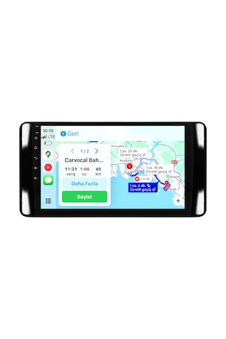 Skoda Scala Android Multimedya Sistemi 2021+ Crv-4946xaa Piano Black Çerçeve 10"