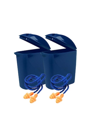 3M 1271 Yıkanabilir Kulak Tıkacı Ipli ve Kutulu 1 Kutu