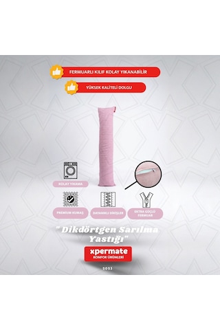 Xpermate Sarılma Yastığı, Bacak Arası Yastığı Dikdörtgen 150x25