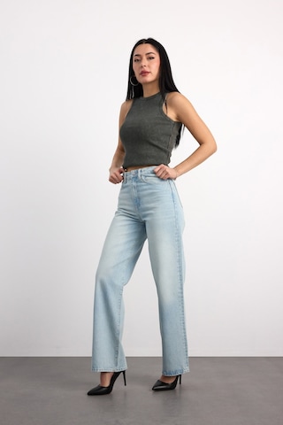 Vigoss Kadın Denim Pantolon 24294-73295 Açık Mavi