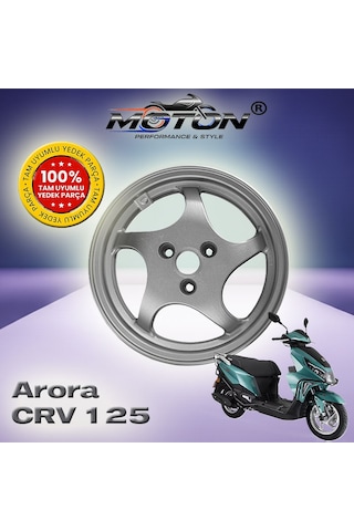 Arora Crv 125 Uyumlu Arka Jant - Diskli Model - 10 İnç - Gri Arora Crv 125 Uyumlu Arka Jant - Diskli Model - 10 İnç - Gri