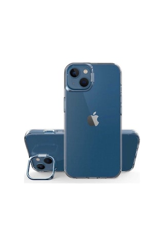 Apple Uyumlu iPhone 13 Kılıf Zore Skuba Kapak Mavi