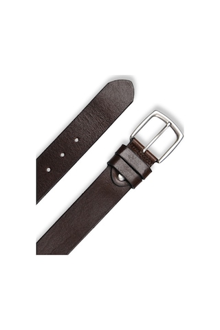 Mft Leather Hakiki Deri Erkek Kemer Düz , 4 Cm, Kahve 2552 Kahve