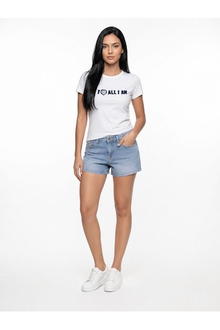 LOFT Regular Fit Kadın Tshirt K.kol Lf2042601 Q1.v1 Beyaz