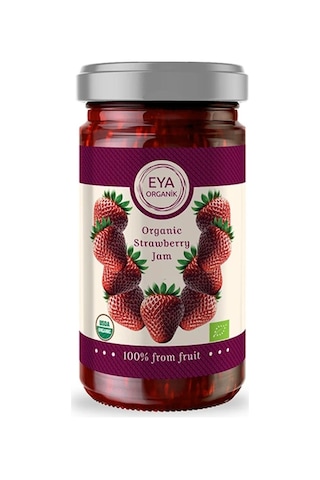 Eya Organik Çilek Reçeli 280 G