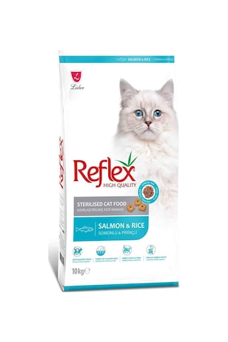 Reflex Somonlu Kısırlaştırılmış Yetişkin Kedi Maması 10 Kg
