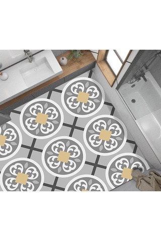 Kaplama Zemin Kaplama Folyosu 65x130 Cm Yuvarlak Floor