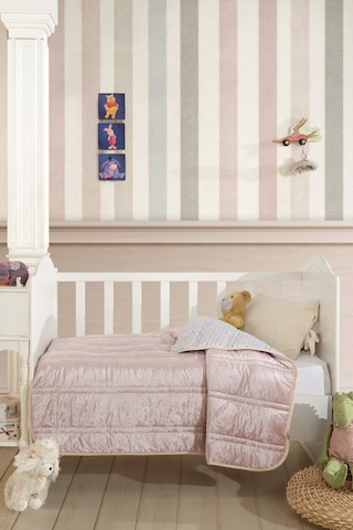 Elart Fancy Bebek Yorgan 150x100 Cm Ekru