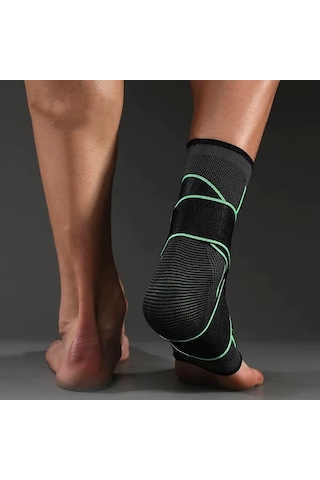 Egzersiz Koşu Koruyucu Bandajlı Ayak Desteği Pedi Ayarlanabilir