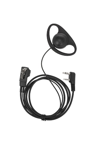 Geeksen Kask Telsizi İnterkom Kulak Kancalı Kulaklık Siyah K Head Evrensel Model: P109-pk01-g4