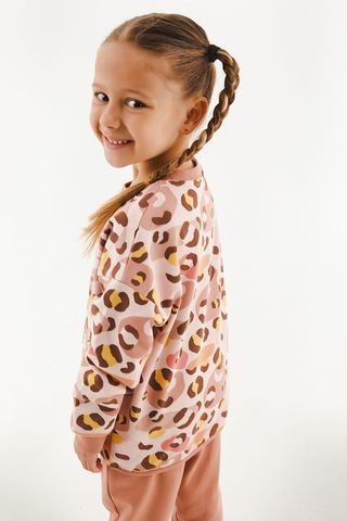 Rolypoly Gameover Pudra Kız Çocuk Eşofman Takım 5274-30040 Pudra