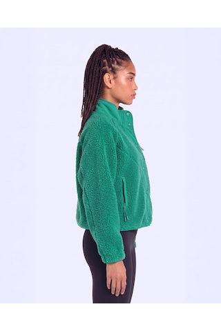 Kappa Authentic Crete 2 Kadın Yeşil Regular Sherpa Mont